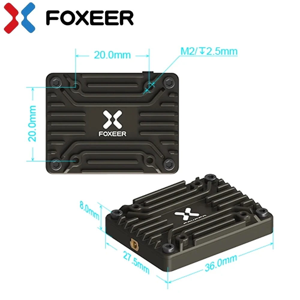 Foxeer 5.8G Reaper Extreme V2  - Foxeer Reaper Extreme 2.5W Vtx recension och pris